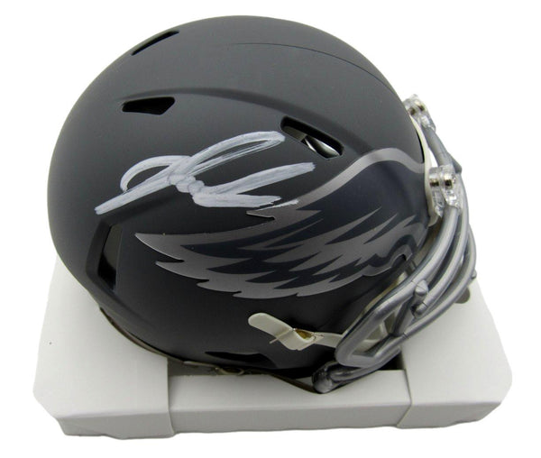 Jalen Carter Signed/Autographed Slate Mini Football Helmet Eagles PSA/DNA 193668