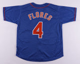 Wilmer Flores Signed NY Mets Jersey (RSA Holo) New York (2013-2018) Fan Favorite