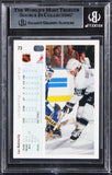 Kings Luc Robitaille Authentic Signed 1990 Upper Deck #73 Card BAS Slabbed