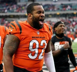 B. J. Hill Signed Cincinnati Bengals Jersey (JSA) 2018 3rd Round Pick Def Tackle