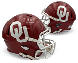 Baker Mayfield Autographed Oklahoma Full Sized Replica Helmet Heisman Beckett