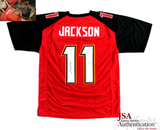 DeSean Jackson Signed Tampa Bay Red Custom Jersey