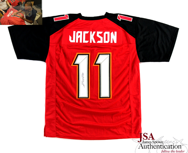 DeSean Jackson Signed Tampa Bay Red Custom Jersey