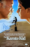 Ralph Macchio Signed 11x17 The Karate Kid poster Photo Karate Kid Inscr JSA