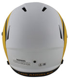 Rams Aaron Donald Signed Lunar Full Size Speed Rep Helmet w/ Case BAS Witness