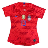 Alex Morgan Signed 2019/20 Nike USA Women's Red Soccer Jersey BAS