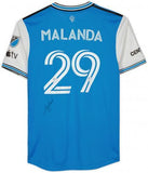 Adilson Malanda Charlotte FC Signed Match-Used #29 Jersey 2023 MLS Season-Size L