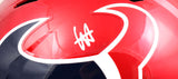 Will Anderson Autographed Houston Texans F/S Flash Speed Helmet - Fanatics