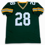 AJ Dillon Autographed SIGNED Jersey - Green - Beckett Authentic