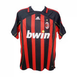 Paolo Maldini Signed AC Milan Home Soccer Jersey #3 with Beckett COA