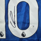 Autographed/Signed Cole Palmer Chelsea FC Blue Soccer Jersey Beckett BAS COA