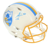 Antonio Gates Autographed Chargers 'Retro' Authentic Speed Helmet Beckett