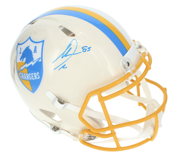 Antonio Gates Autographed Chargers 'Retro' Authentic Speed Helmet Beckett