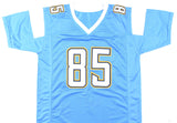 Antonio Gates Autographed Light Blue Pro Style Jersey- Beckett W Hologram *Black