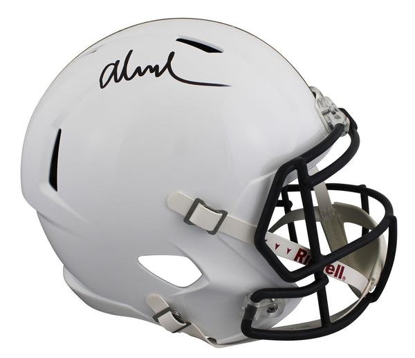 Penn State Abdul Carter Signed Full Size Speed Rep Helmet BAS Witnessed