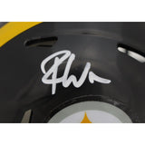 Roman Wilson Autographed/Signed Pittsburgh Steelers Mini Helmet Beckett 48416