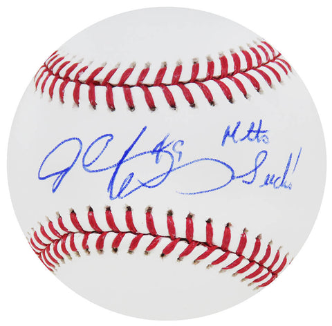 John Rocker Signed Rawlings Official MLB Baseball w/Mets Suck! - (SCHWARTZ COA)