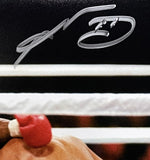 Sugar Ray Leonard Signed 8x10 Boxing Duck Photo BAS