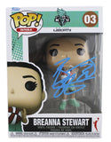 Liberty Breanna Stewart Authentic Signed #03 Funko Pop Vinyl Figure JSA #CG14004