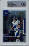 Ray Lewis Signed 2003 Absolute Memorabilia #2 Trading Card Beckett Slab 43370