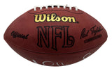 John Hannah HOF Signed Official Wilson NFL Football Patriots JSA 214082