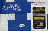 Don Perkins Signed Dallas Cowboys Jersey Inscribed "ROH 76" (JSA COA) All Pro FB
