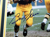 Bart Starr Autographed Framed 8x10 Photo Green Bay Packers Tristar Holo #282378