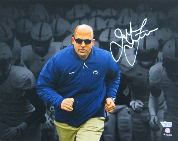 James Franklin Penn State PSU Signed/Autographed 11x14 Photo Fanatics 163792