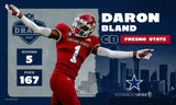 DaRon Bland Signed Dallas Cowboys Throwback Jersey (JSA COA) 2022 5th Round Pick