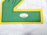 SEATTLE SUPERSONICS GARY PAYTON AUTOGRAPHED WHITE JERSEY JSA STOCK #215728
