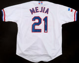 Francisco Mejia Signed Dominican Republic Baseball Classic Jersey (JSA COA)