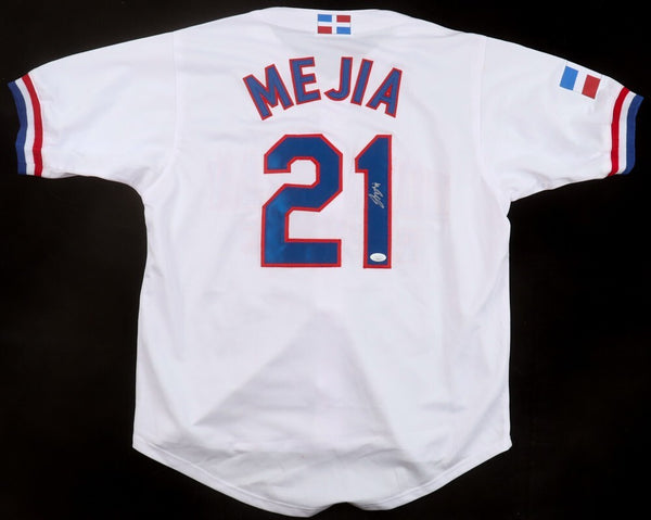 Francisco Mejia Signed Dominican Republic Baseball Classic Jersey (JSA COA)