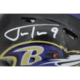 Justin Tucker Autographed/Signed Baltimore Ravens Spd Mini Helmet Beckett 48833