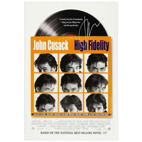 John Cusack Autographed 2000 High Fidelity 16x24 Movie Poster