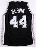 George Gervin Signed San Antonio Spurs Jersey (JSA COA) 9xAll Star "The Iceman"