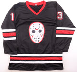 Ari Lehman Signed Jersey Inscribed Jason 1" & "F*** Freddy Krueger! OKAuthentics