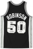 FRMD David Robinson Spurs Signed Mitchell & Ness 1998-99 Jersey w/Inscs-LE 10