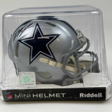 Autographed/Signed Deuce Vaughn Dallas Cowboys Mini Helmet Beckett BAS COA