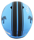 Lions Calvin Johnson Signed Rave Full Size Speed Rep Helmet BAS Witnessed