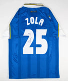 Gianfranco Zola Signed Chelsea Football Club Umbro Soccer Jersey (Beckett)