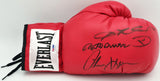 Boxing Greats Autographed Glove Leonard Hearns Duran Beckett PSA/DNA 5A16284