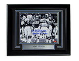 Mike Curtis Baltimore Colts Signed/Inscribed 8x10 Photo Framed JSA 165247