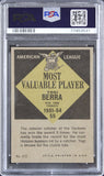 Yankees Yogi Berra 1961 Topps #472 Card Graded VG-EX-4 PSA Slabbed