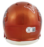 Buccaneers Warren Sapp "HOF 13" Signed Flash Speed Mini Helmet W/ Case BAS Wit