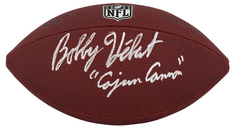 Bobby Hebert Signed Wilson Limited F/S NFL Football w/Cajun Cannon - (SS COA)