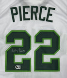 RICKY PIERCE Signed Custom Replica White Jersey AUTO - Milwaukee Bucks - BAS