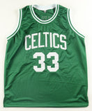 Larry Bird Signed Boston Celtics Jersey (Playball Ink Holo) 12xAll Star Forward