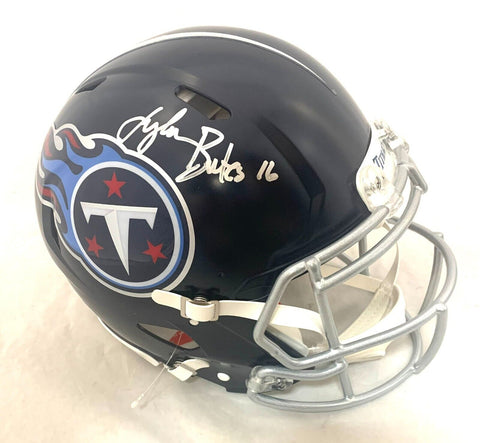 TREYLON BURKS SIGNED TENNESSEE TITANS SPEED AUTHENTIC HELMET BECKETT COA