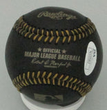 Brewers ROBIN YOUNT Signed Official MLB BLACK Baseball AUTO - JSA