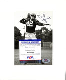 Dick Kazmaier Signed/Auto 4.5x6.5 Photo Princeton 1951 Heisman PSA/DNA 185148